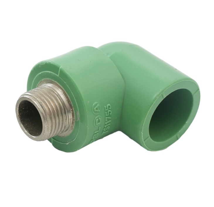 HVAC System PP-R Male Elbow High Pressure نظام التدفئة والتهوية وتكييف الهواء PP-R ذكر الكوع الضغط العالي