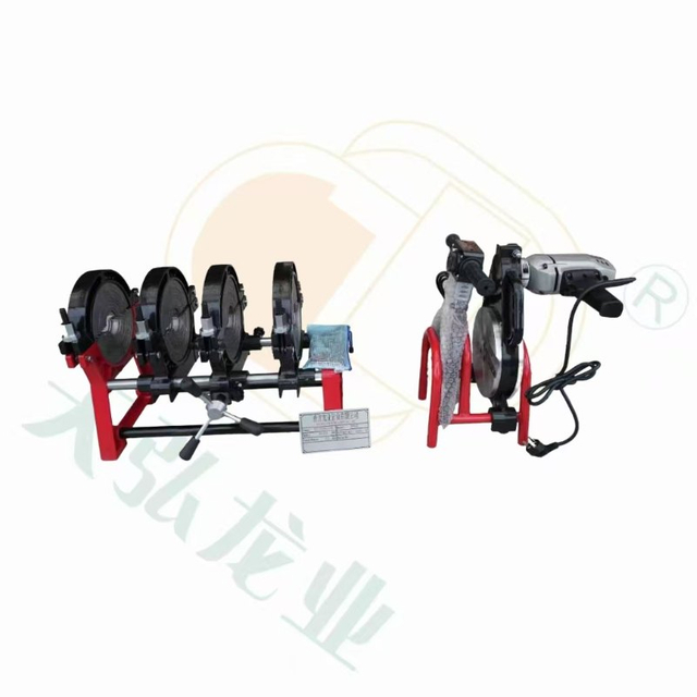 آلة لحام الأنابيب HDPE معدات الدمج اليدوي للبلاستيك HDPE
