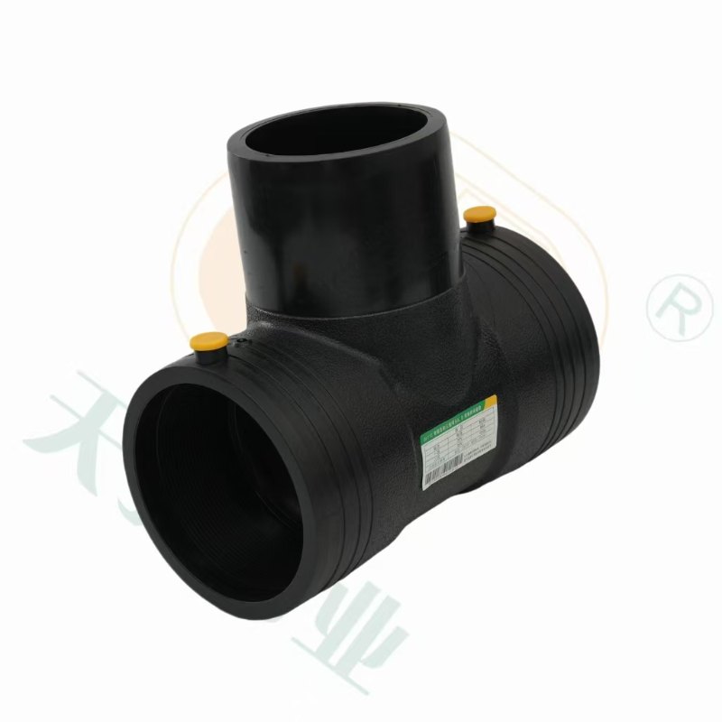 HDPE100 الصهر الكهربائي بعقب الانصهار المتساوي لإمدادات المياه HDPE100