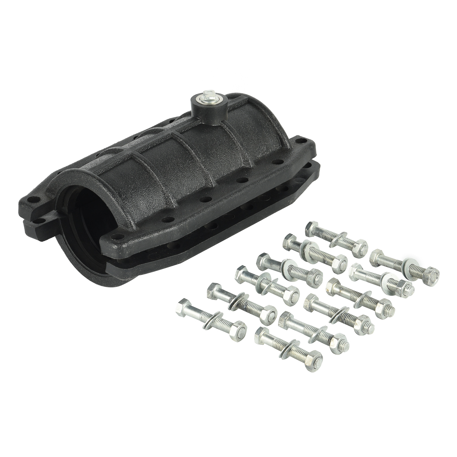 HDPE مشبك الإصلاح السريع لتسرب الأنابيب
