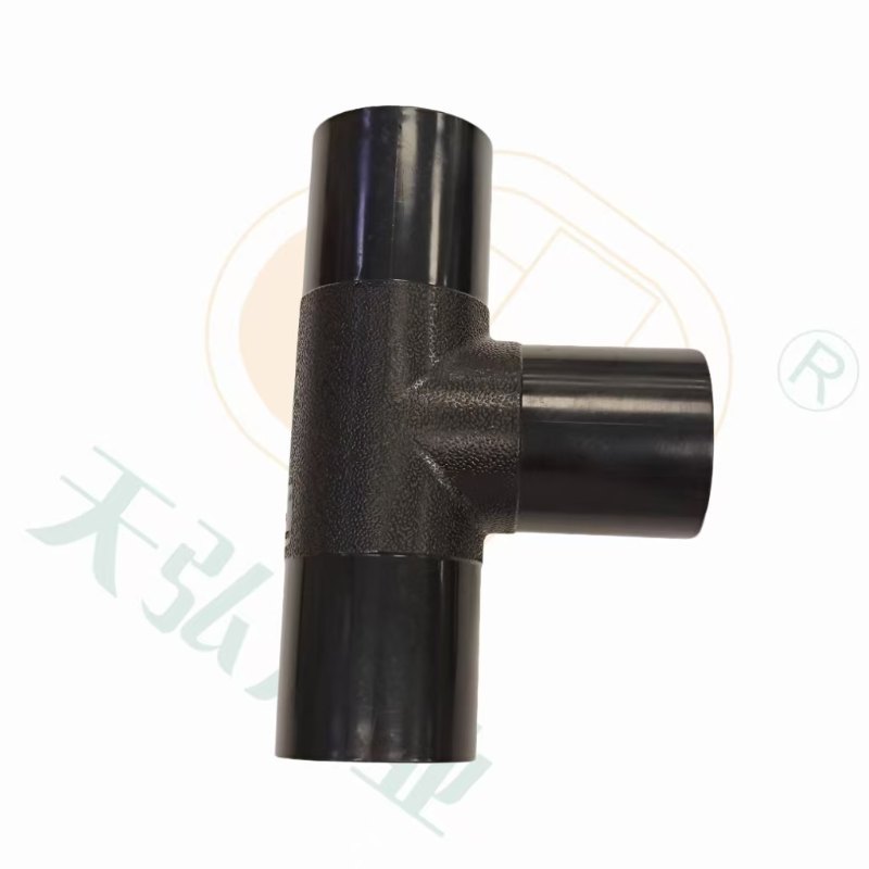 متين HDPE متساوي على شكل تي 63-630 مم لمياه الأمطار