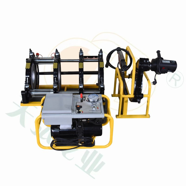 آلة اللحام بالذوبان الساخن الهيدروليكية نصف الأوتوماتيكية لأنابيب المياه HDPE