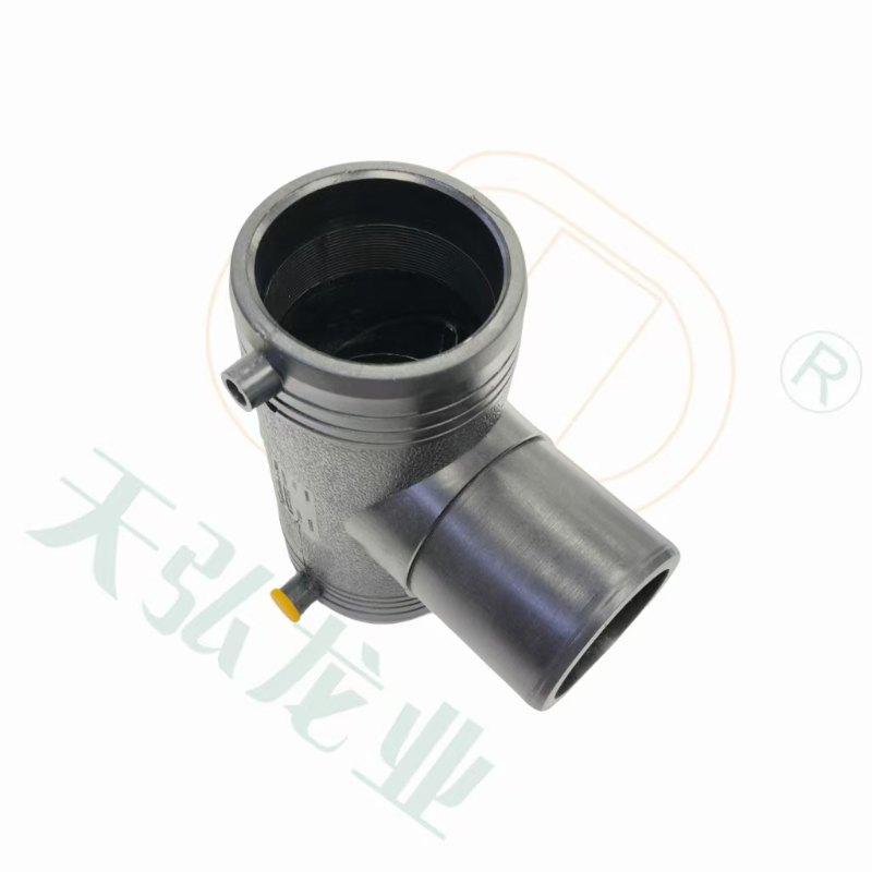 HDPE100 الصهر الكهربائي بعقب الانصهار المتساوي لإمدادات المياه HDPE100