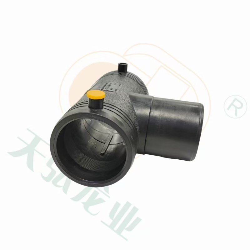 HDPE100 الصهر الكهربائي بعقب الانصهار المتساوي لإمدادات المياه HDPE100