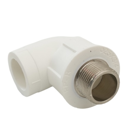 نظام التدفئة والتهوية وتكييف الهواء PP-R ذكر الكوع الضغط العالي